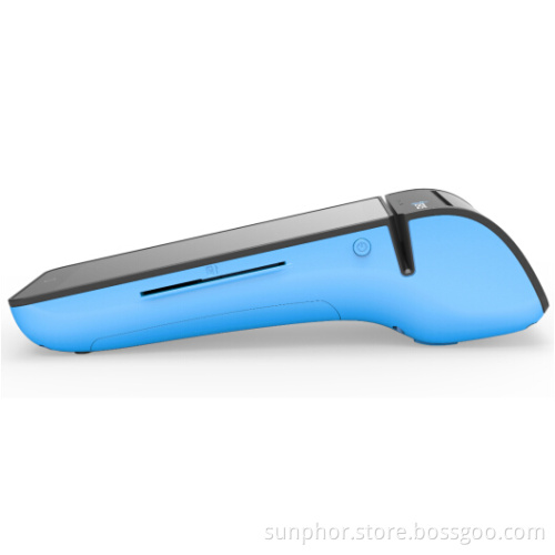 Professional Big Battery Life Android Android Pos With Printer With Bluetooth